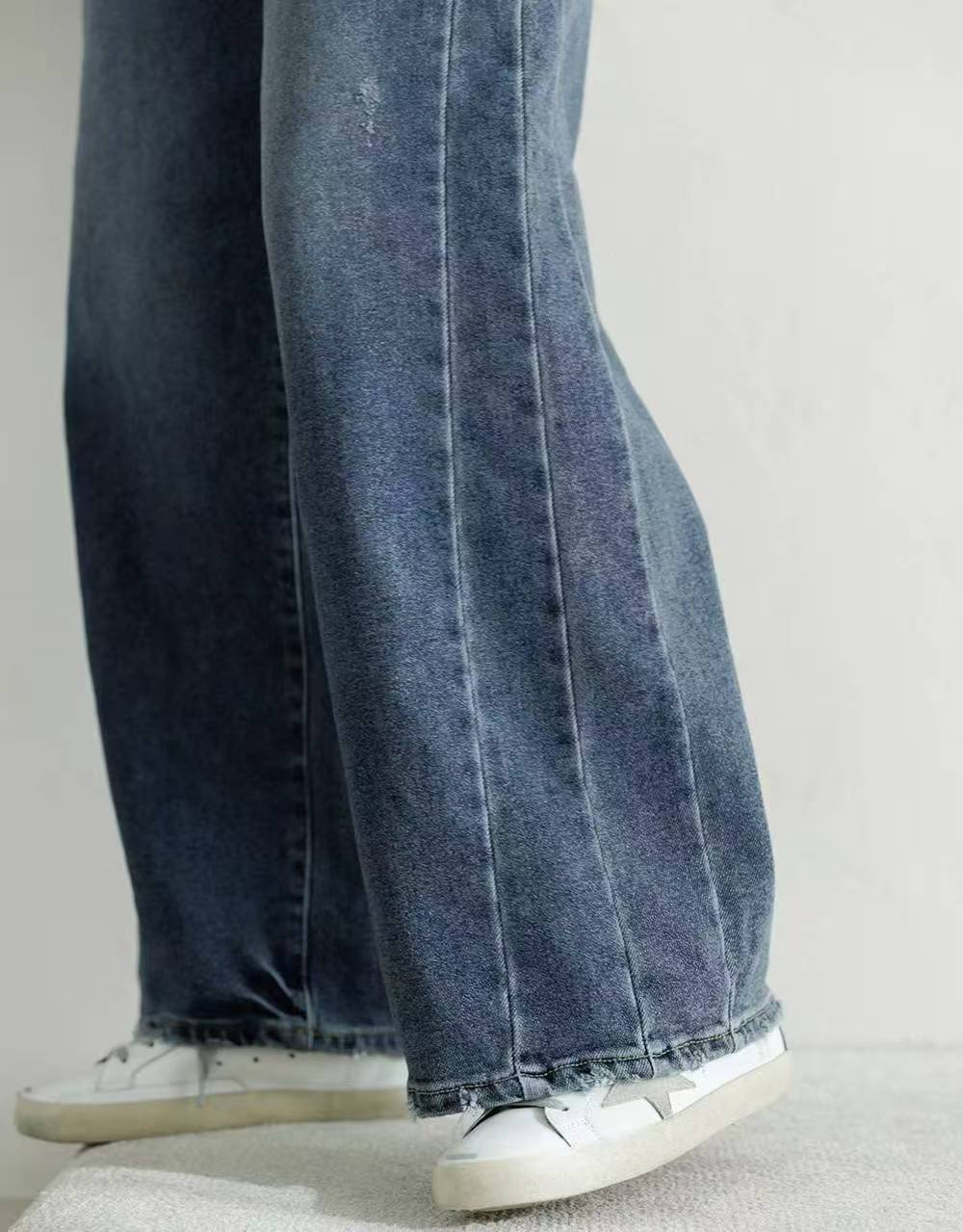 🦋 Korean Wide-Leg Denim Jeans 🇰🇷