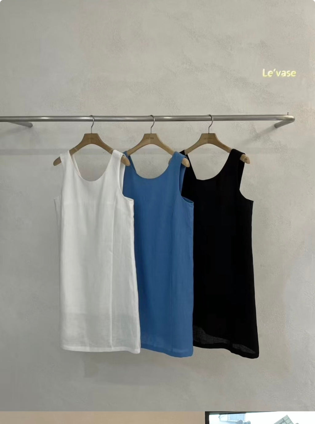 Korea Style Basic Tank Dress